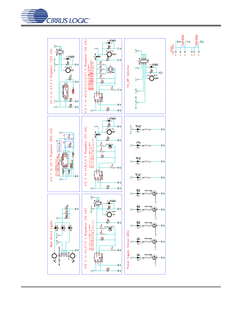 Figure 6.power, Cdb4207 | Cirrus Logic CDB4207 User Manual | Page 15 / 22