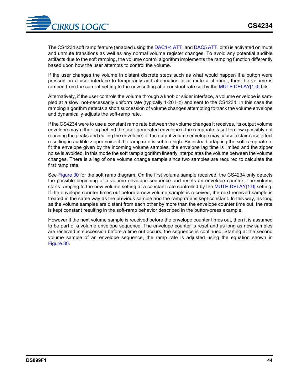 Section 4.6.6.2, Cs4234 | Cirrus Logic CS4234 User Manual | Page 44 / 79