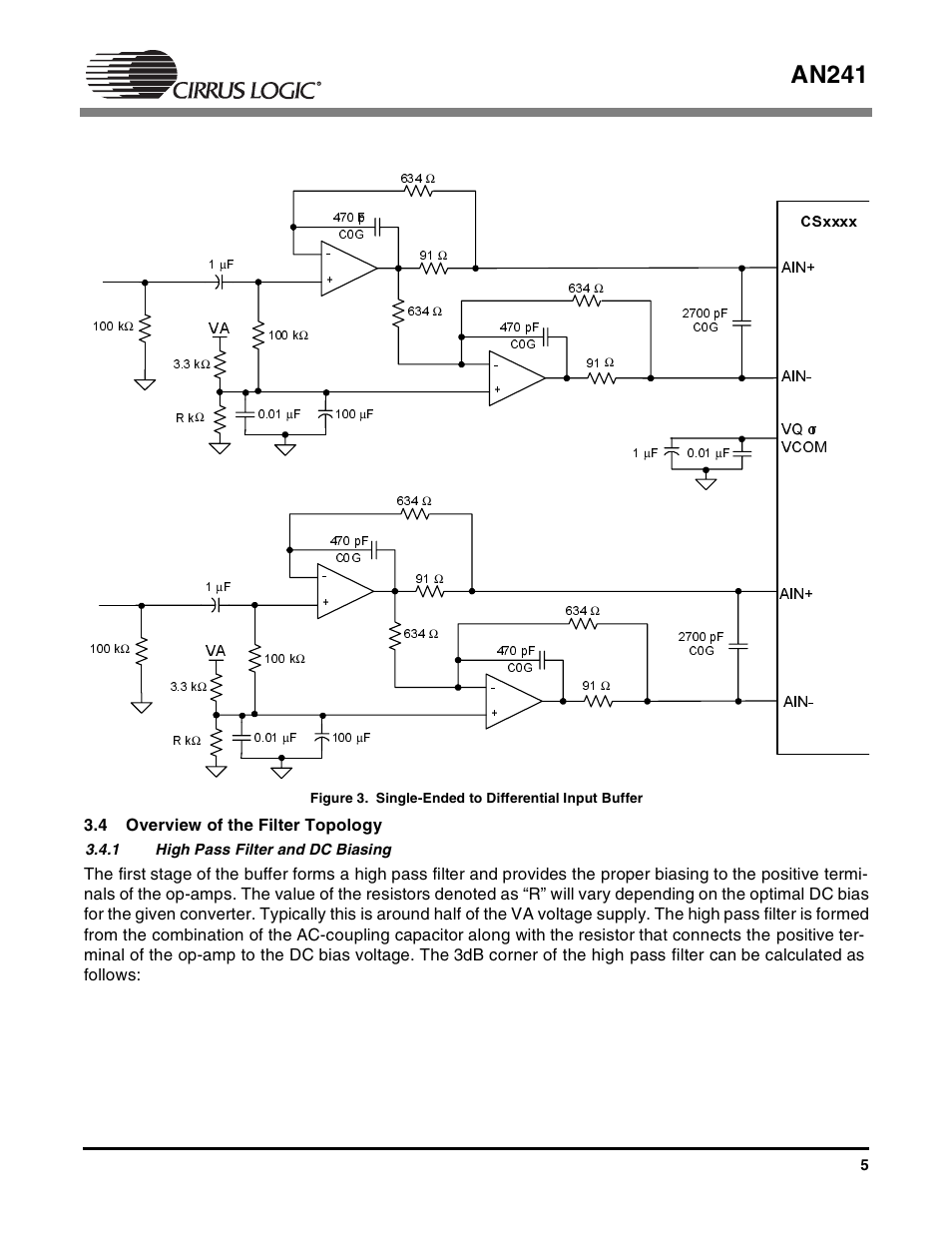 An241 | Cirrus Logic AN241 User Manual | Page 5 / 16