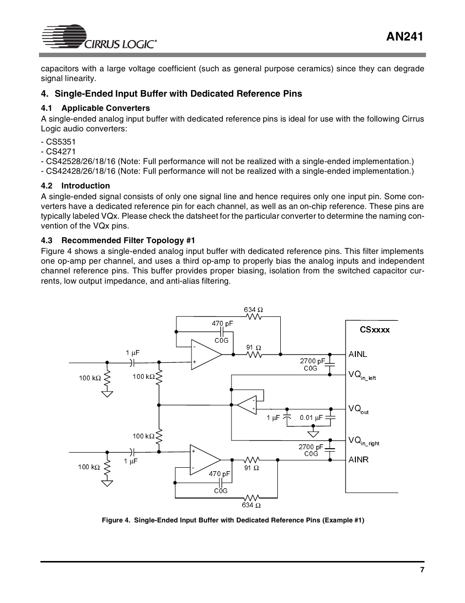 An241 | Cirrus Logic AN241 User Manual | Page 7 / 16
