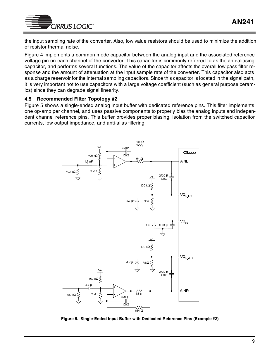 An241 | Cirrus Logic AN241 User Manual | Page 9 / 16