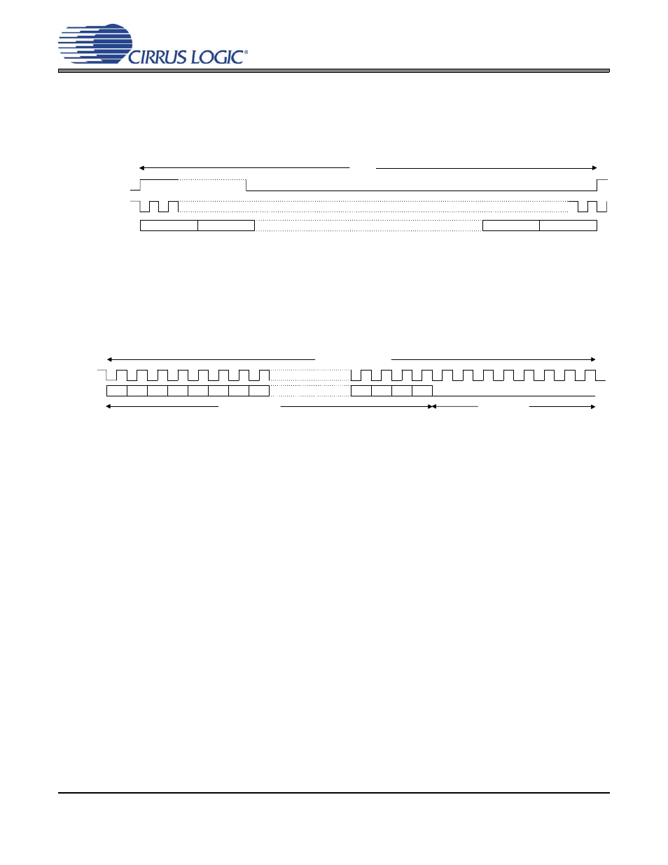 Tdm overview, Figure2. generic tdm interface, 1 channel block | Figure3. 32-bit channel block, 2 frame synchronization pulse, 3 channel block alignment with frame sync, 4 serial clock, An301 1. tdm overview | Cirrus Logic AN301 User Manual | Page 2 / 4