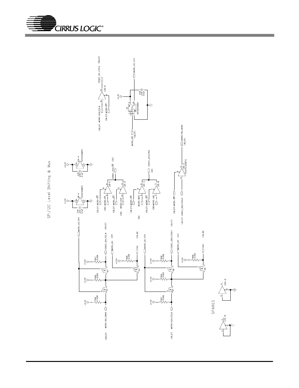 Figure 15. control port connections, Re 15 on pa, Ge 37 | Cirrus Logic CDB42438 User Manual | Page 37 / 51