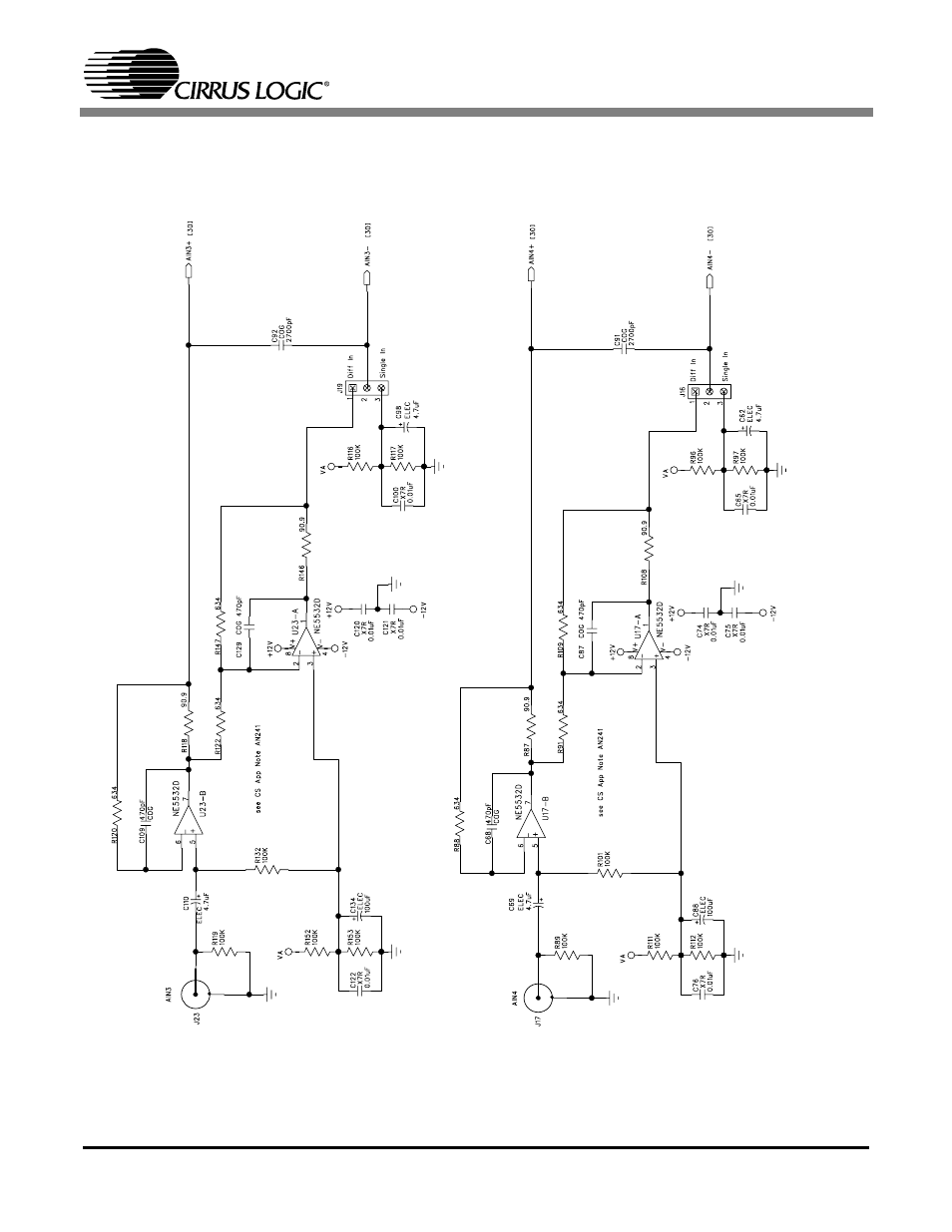 Figure 17. analog input 3-4 | Cirrus Logic CDB42438 User Manual | Page 39 / 51