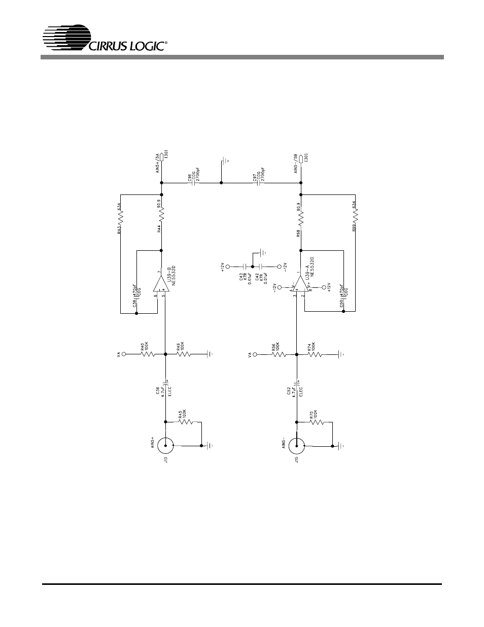 Figure 18. analog input 5 | Cirrus Logic CDB42438 User Manual | Page 40 / 51