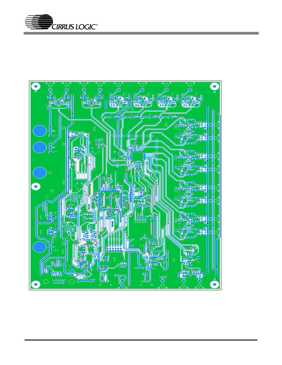 Figure 27. top side layer | Cirrus Logic CDB42438 User Manual | Page 49 / 51