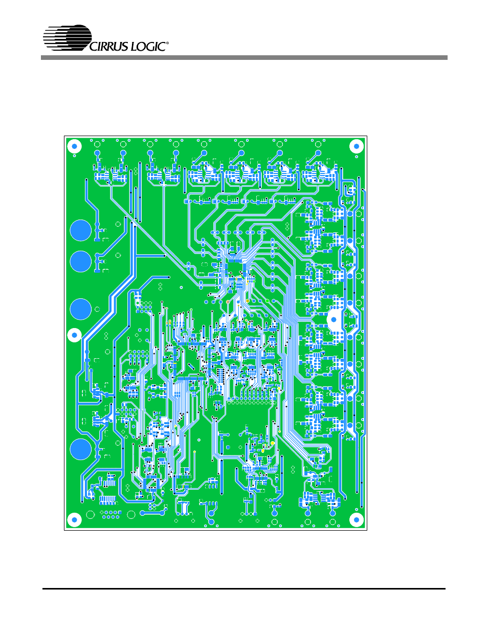 Figure 20. topside layer | Cirrus Logic CDB42448 User Manual | Page 42 / 44