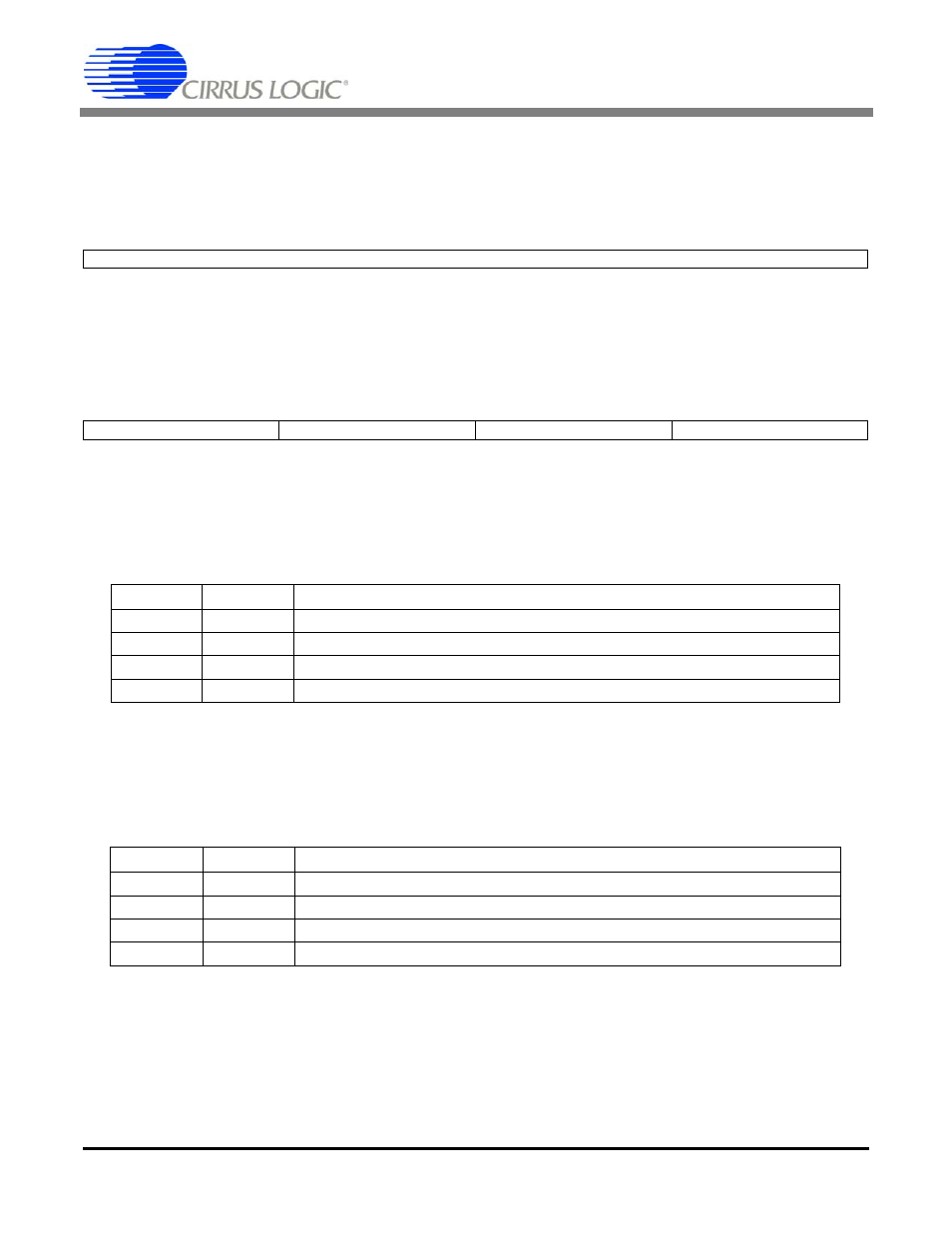 Fpga register description, 1 code revision id - address 01h, 2 mclk source control - address 02h | Table 1. mclk2 source, Table 2. mclk1 source, Table 1. mclk2 source table 2. mclk1 source, Cdb4245 | Cirrus Logic CDB4245 User Manual | Page 12 / 29