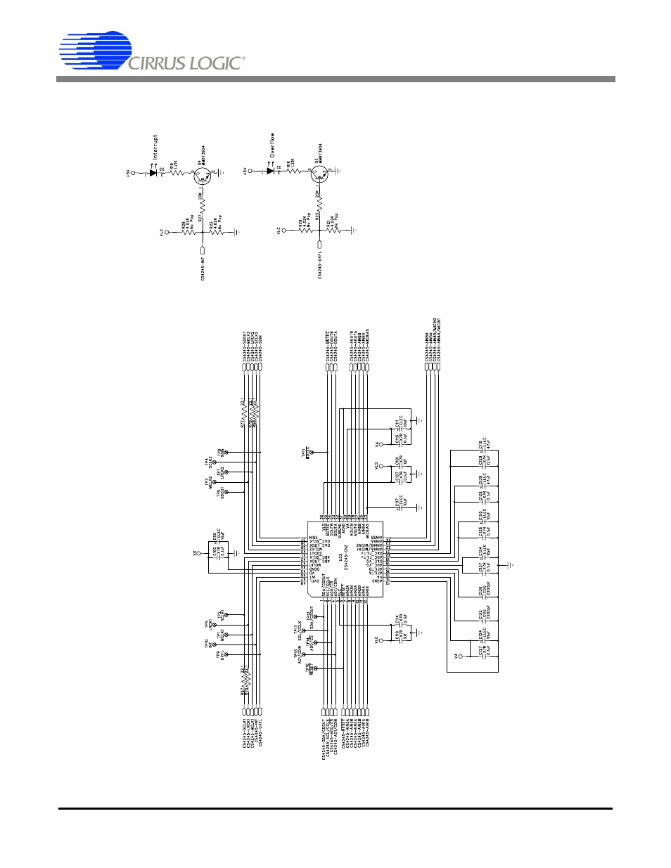 Cdb schematics, Figure 5. cs4245, Cdb4245 | Cirrus Logic CDB4245 User Manual | Page 18 / 29