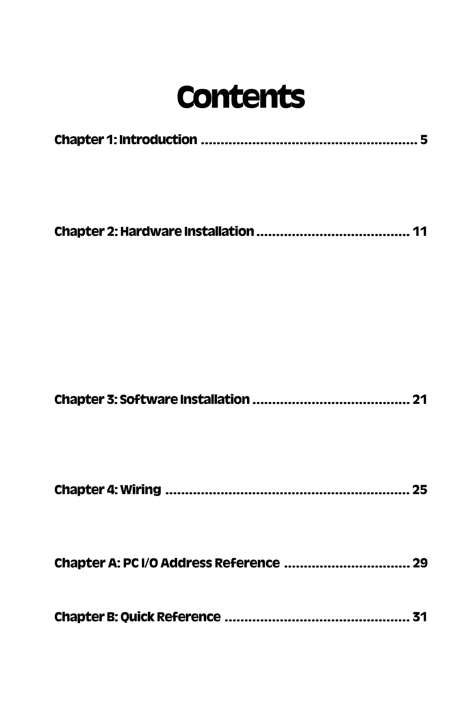 Advantech 4-Port RS-232 Interface card PCL-849 User Manual | Page 3 / 33