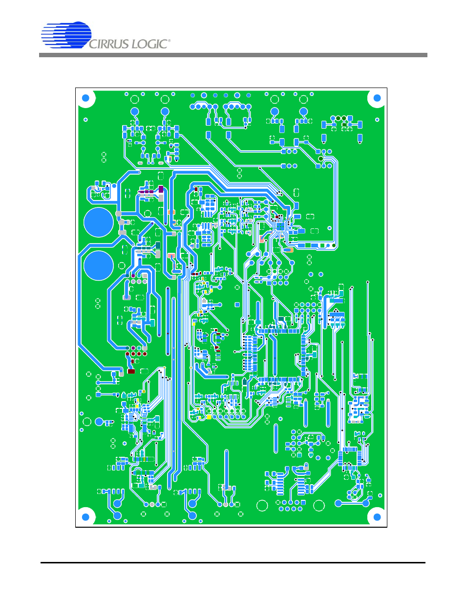 Figure 14. topside layer, Cdb4265 | Cirrus Logic CDB4265 User Manual | Page 28 / 30