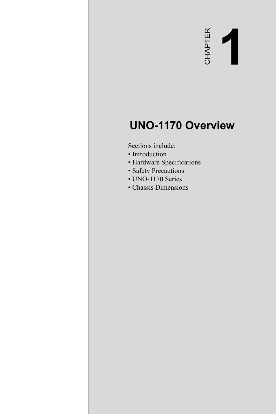 Advantech UNO-1170E User Manual | Page 9 / 52