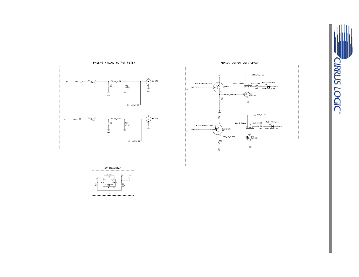 Figure 68. analog output, Figure 68.analog output, Cdb4270 | Cirrus Logic CDB4270 User Manual | Page 39 / 50