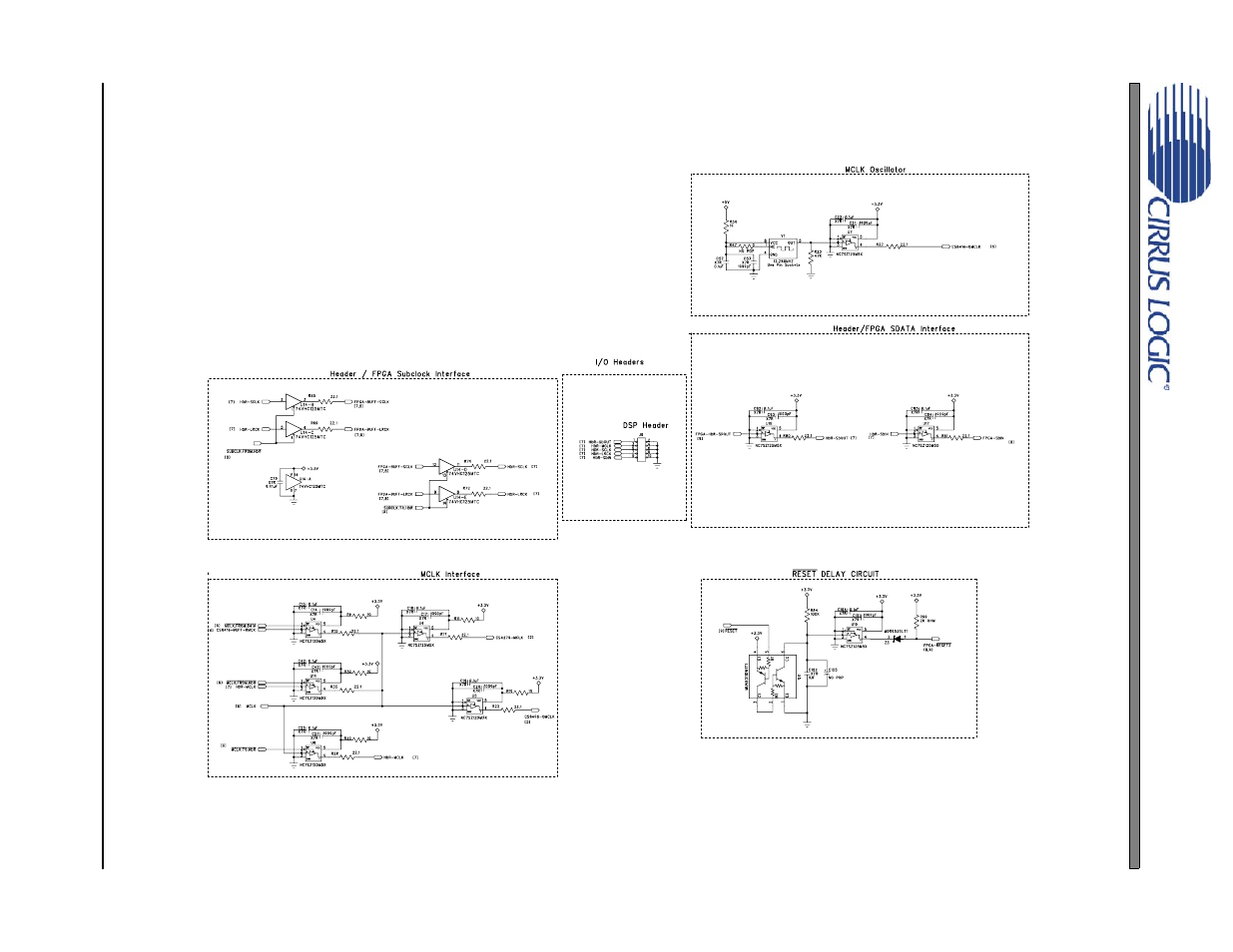 Figure 71. buffers - clock/data routing, Figure 71.buffers - clock/data routing, Cdb4270 | Cirrus Logic CDB4270 User Manual | Page 42 / 50