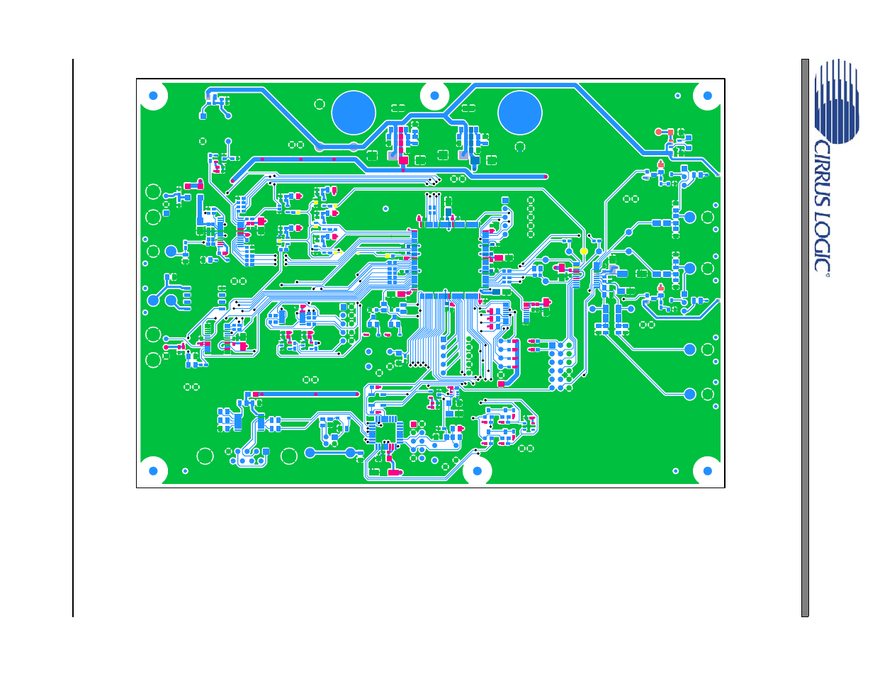 Figure 76. top-side layer, Figure 76.top-side layer, Cdb4270 | Cirrus Logic CDB4270 User Manual | Page 47 / 50