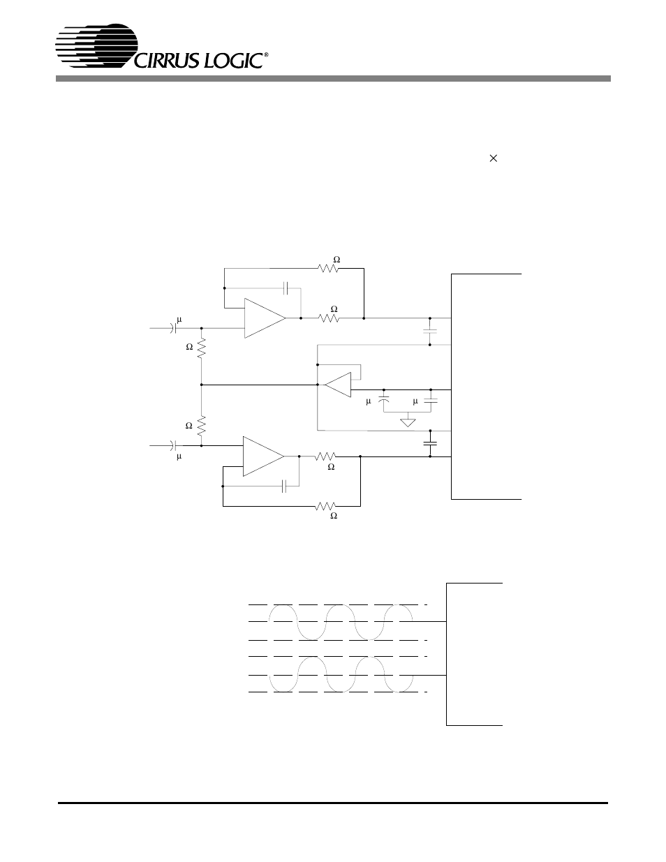 4 analog connections, 1 input connections, Figure 12. cs4271 recommended analog input buffer | Figure 13. full-scale analog input, Cs4271, 4 analog connections 5.4.1 input connections | Cirrus Logic CS4271 User Manual | Page 32 / 53