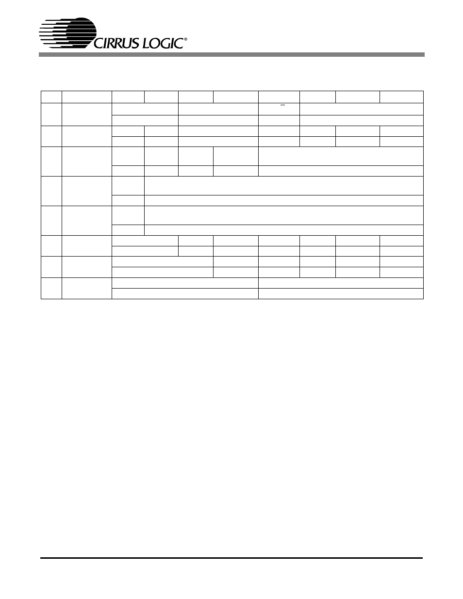 Register quick reference, Cs4271 | Cirrus Logic CS4271 User Manual | Page 37 / 53