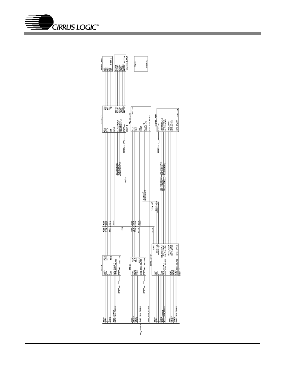 Schematics and layout, Figure 6. hierarchy, schematic sheet 1, Cdb4271 | Cirrus Logic CDB4271 User Manual | Page 16 / 28