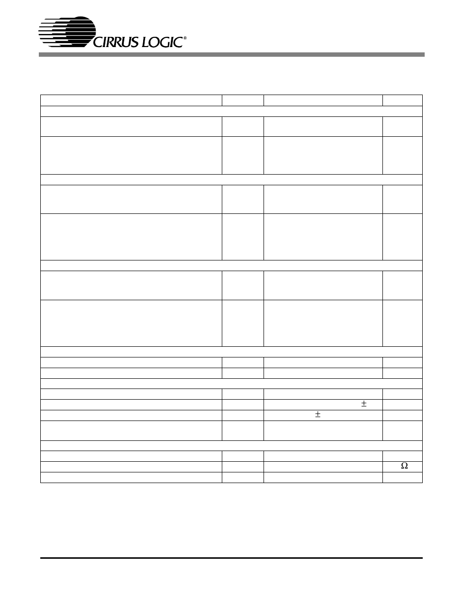 Adc analog characteristics - commercial grade, Cs4272 | Cirrus Logic CS4272 User Manual | Page 14 / 53