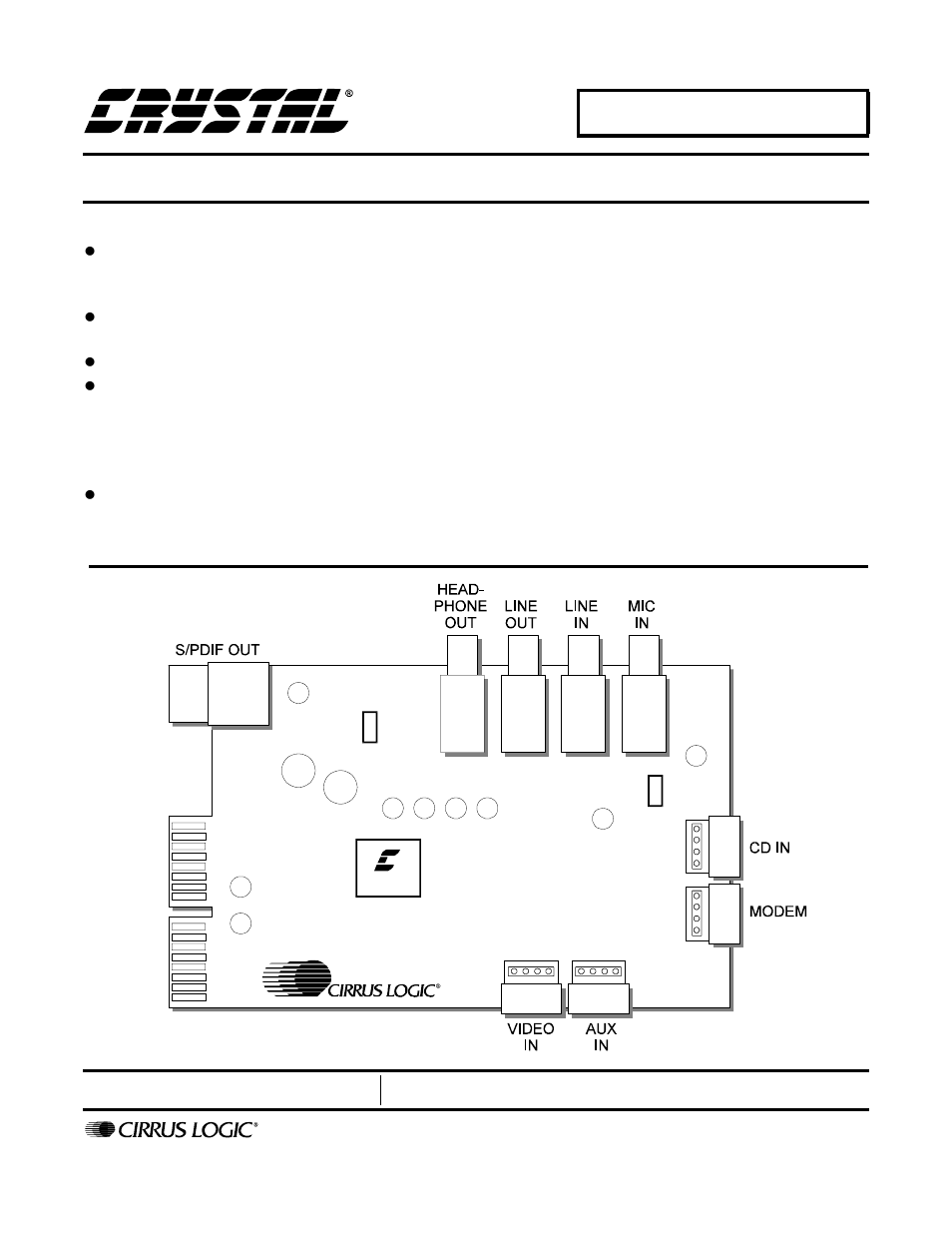 Cirrus Logic CRD4299-1 AVR User Manual | 30 pages