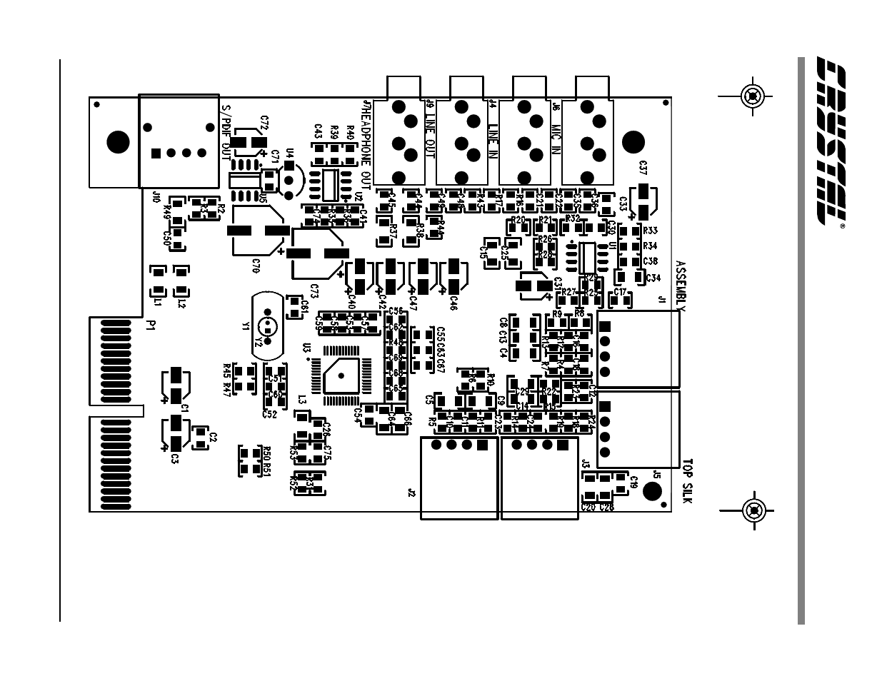 Figure 18. assembly drawing | Cirrus Logic CRD4299-1 AVR User Manual | Page 23 / 30