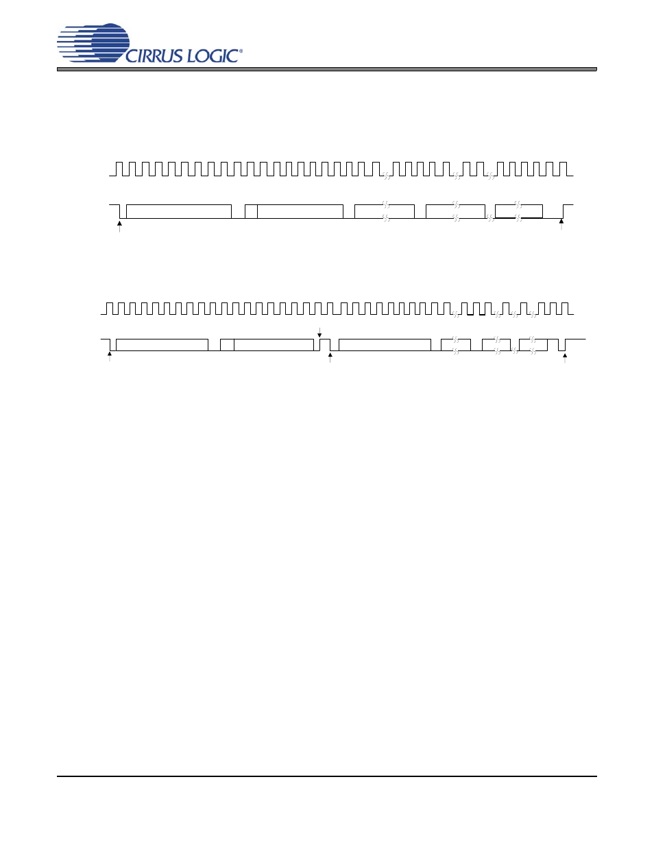 Figure 24. control port timing, i·c write, Figure 25. control port timing, i·c read, Figure 24 | Figure 25, Cs42l51, After each input byte is read and is input to the | Cirrus Logic CS42L51 User Manual | Page 44 / 88