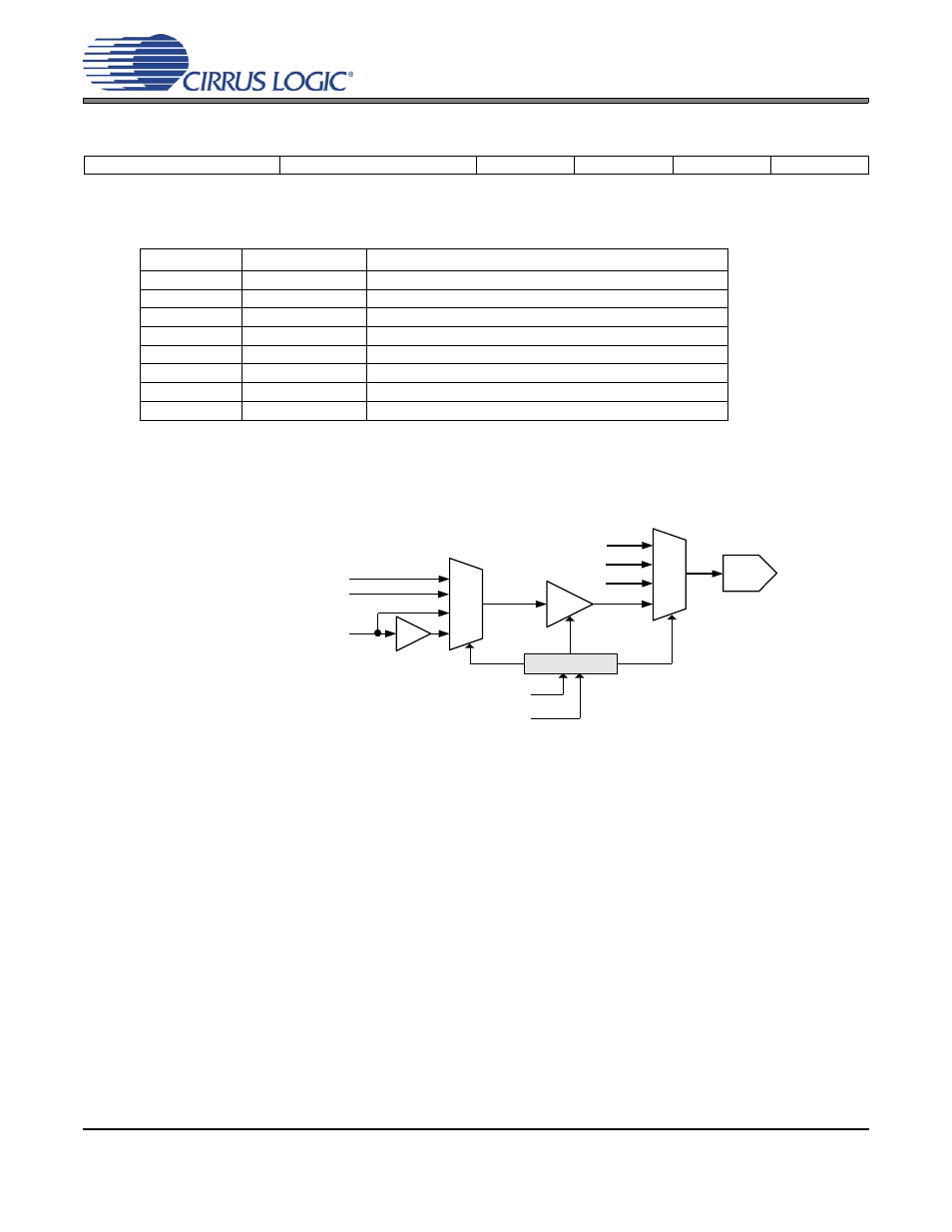 7 adcx input select, invert & mute (address 07h), Figure 26. ain & pga selection, Figure 26.ain & pga selection | Adcx, Adcx input select, invert & mute (address 07h)” on, P 56, Cs42l51 | Cirrus Logic CS42L51 User Manual | Page 56 / 88