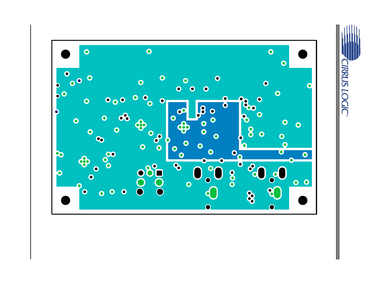Figure 10. internal layer (power plane), Crd42l51 | Cirrus Logic CRD42L51 User Manual | Page 17 / 19