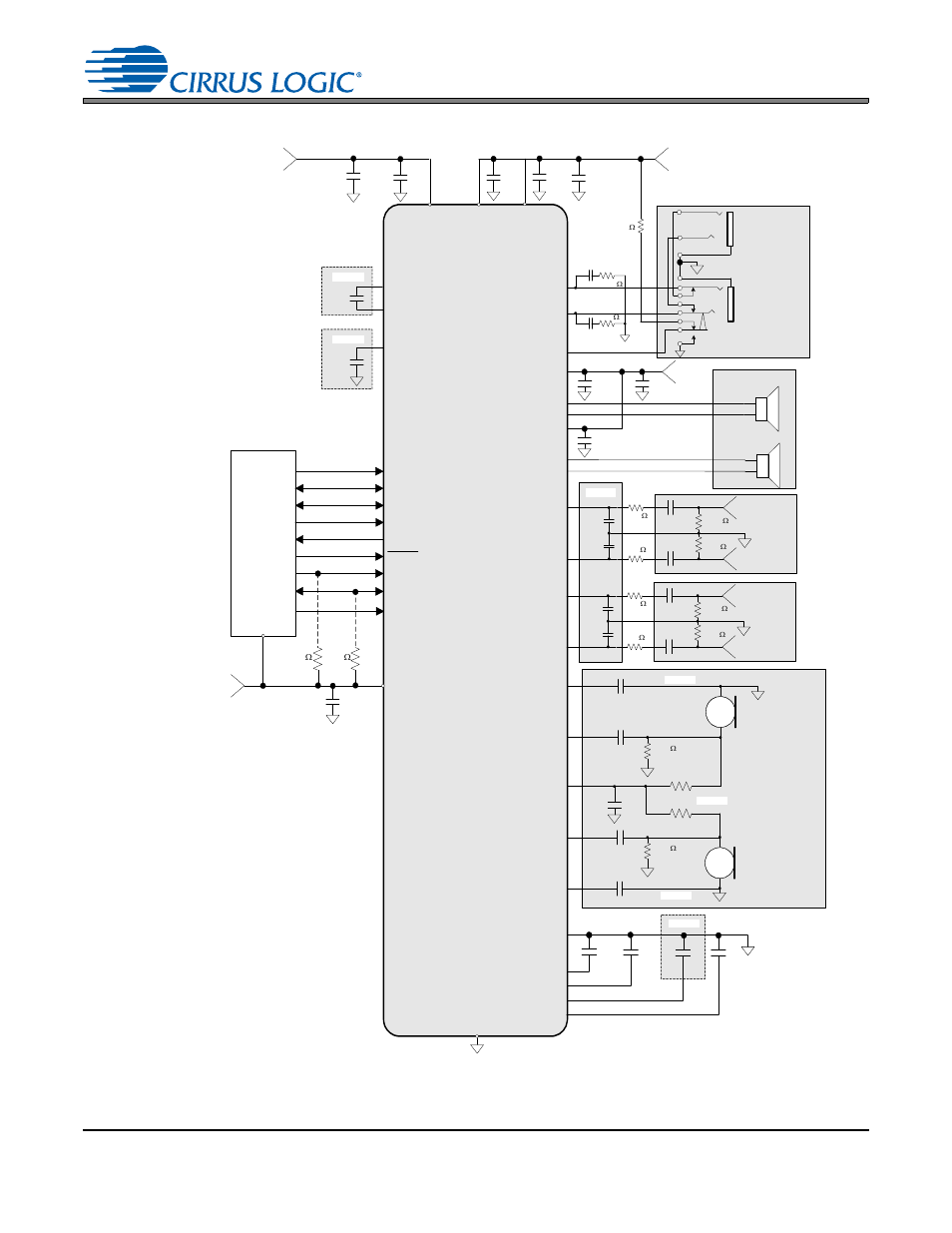 Typical connection diagram, Figure 1. typical connection diagram, Cs42l52 | Cirrus Logic CS42L52 User Manual | Page 11 / 82
