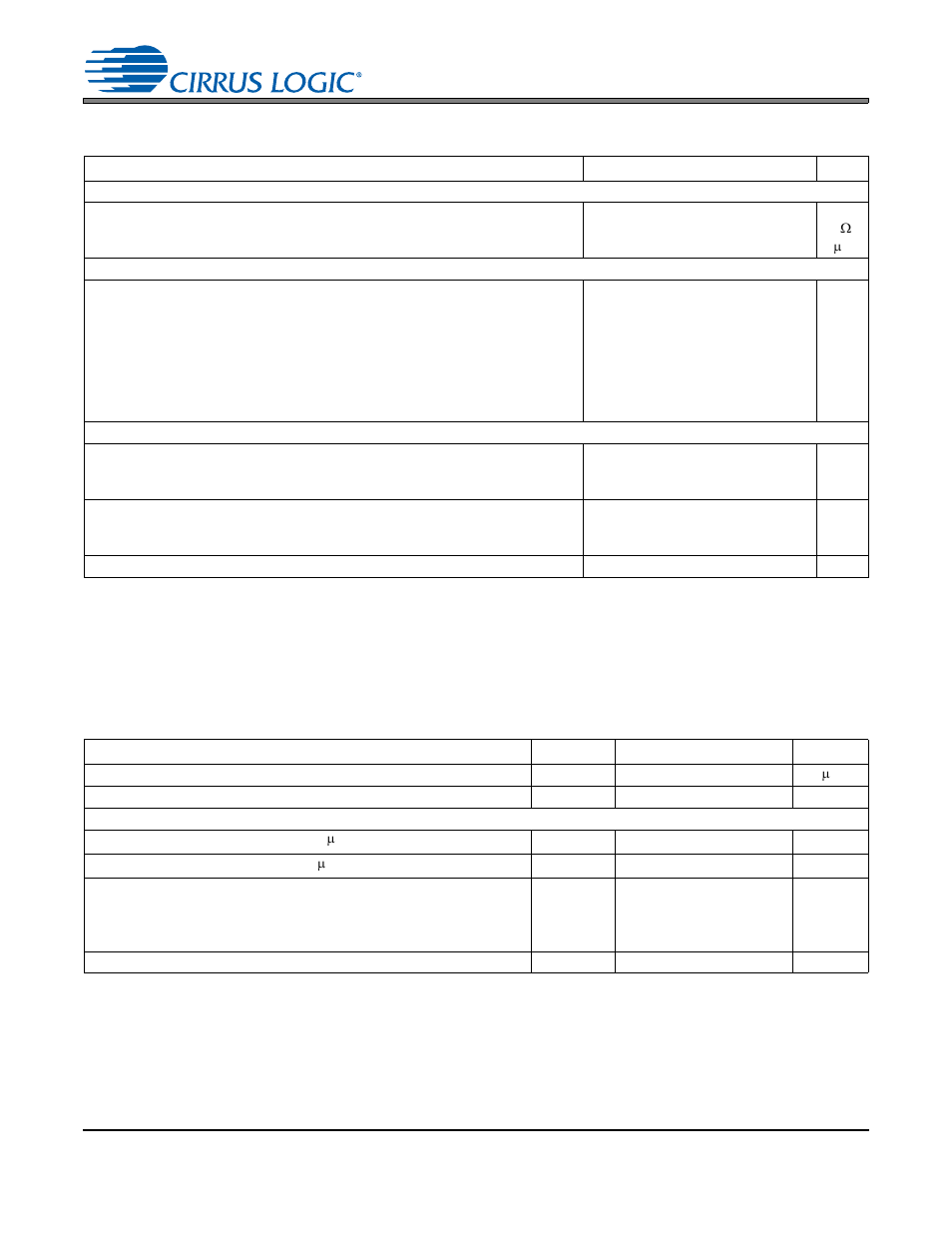 Dc electrical characteristics | Cirrus Logic CS42L52 User Manual | Page 22 / 82