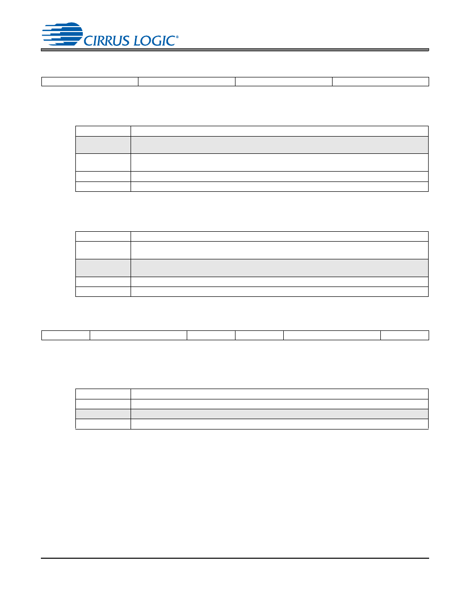 4 power control 3 (address 04h), 1 headphone power control, 2 speaker power control | 5 clocking control (address 05h), 1 auto-detect, P 44 | Cirrus Logic CS42L52 User Manual | Page 44 / 82