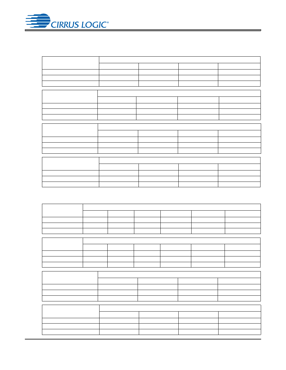 Example system clock frequencies, 1 auto detect enabled, 2 auto detect disabled | 1 auto detect enabled 8.2 auto detect disabled | Cirrus Logic CS42L52 User Manual | Page 76 / 82