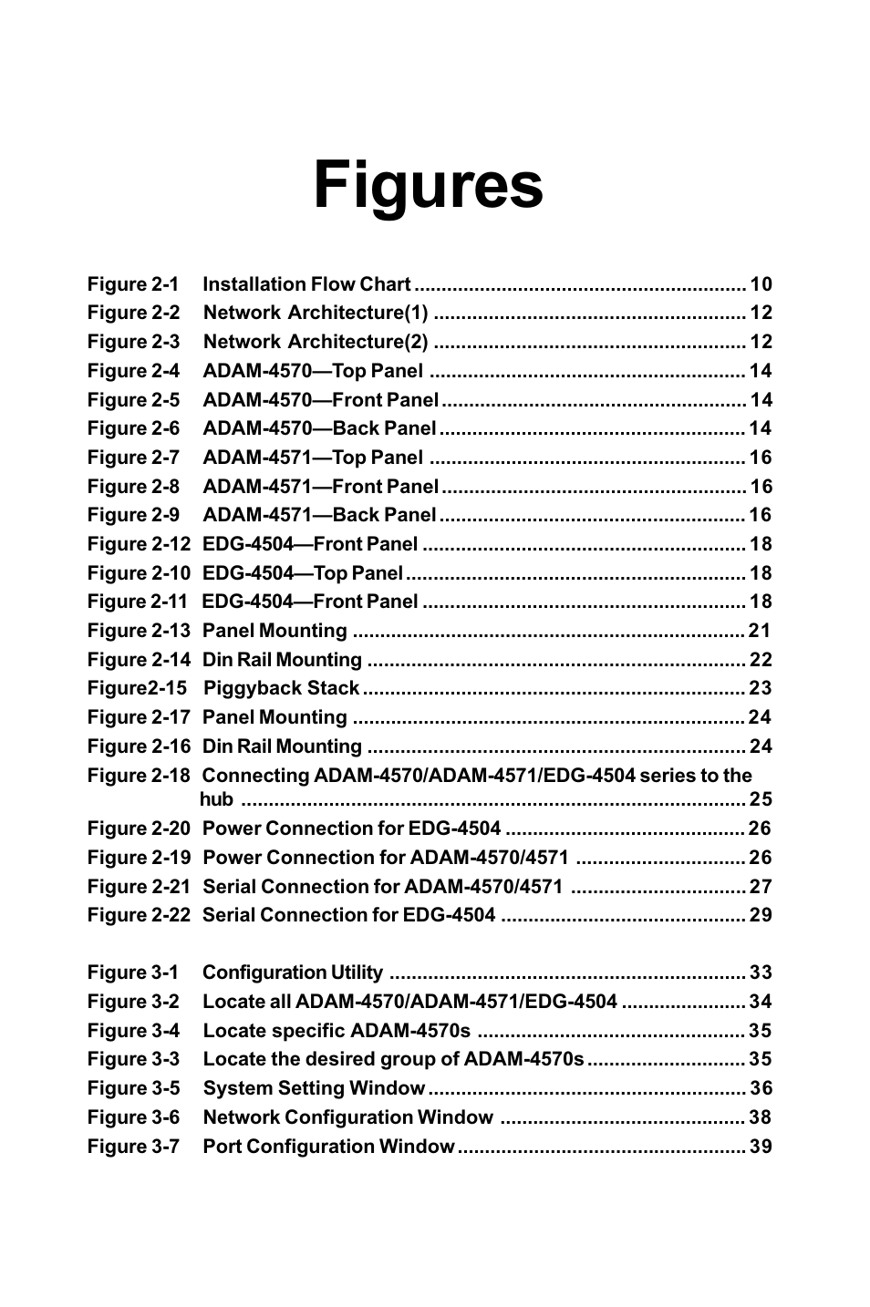 Figures | Advantech ADAM-4571 User Manual | Page 8 / 72