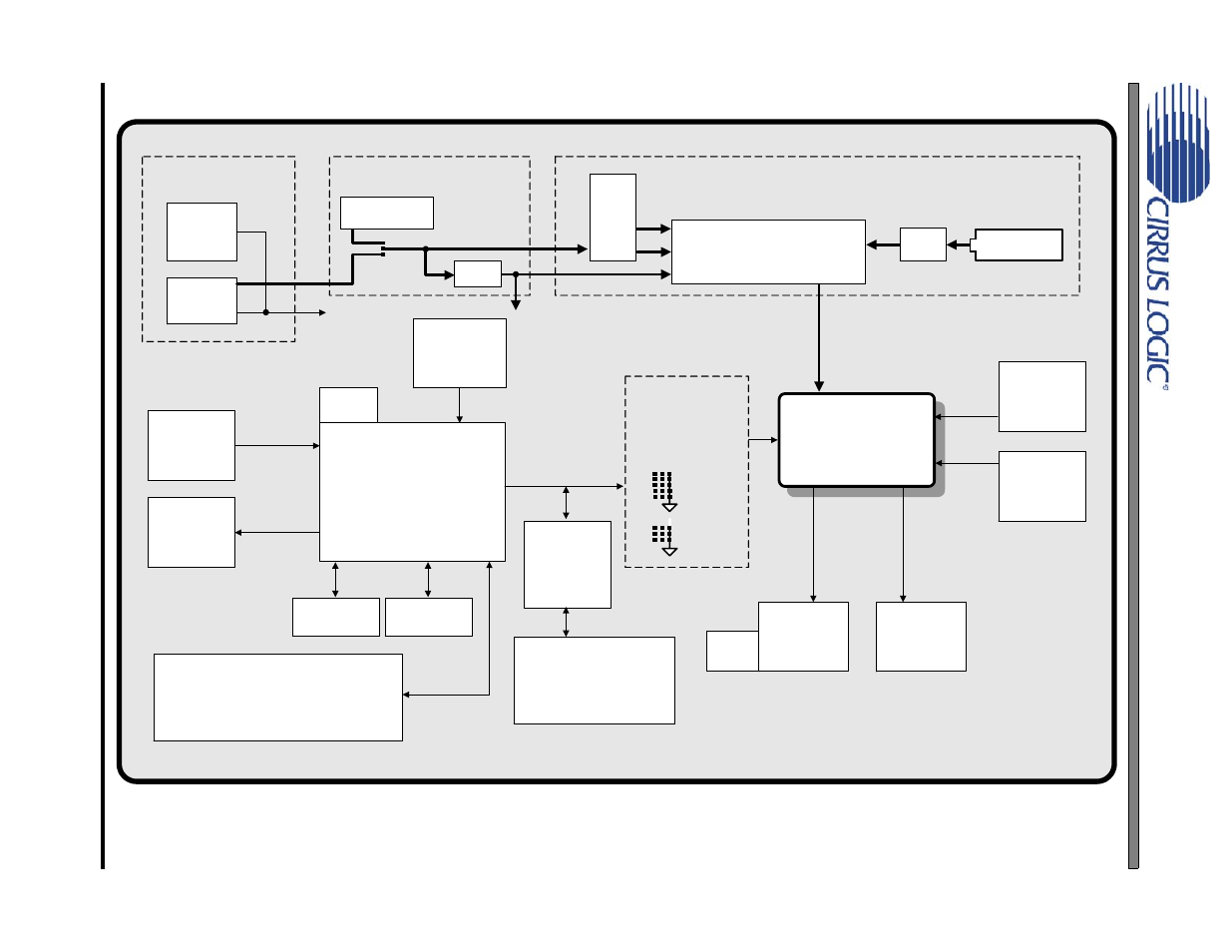 7 cdb42l55 block diagram, Cdb42l55 block diagram, Figure 36.block diagram | Figures 36, Cs42l55 | Cirrus Logic CDB42L55 User Manual | Page 24 / 36