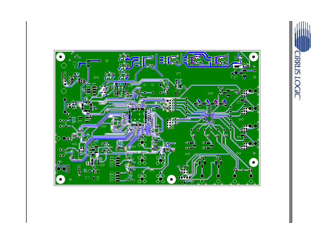 Figure 43.top-side layer, Cdb42l55 | Cirrus Logic CDB42L55 User Manual | Page 31 / 36