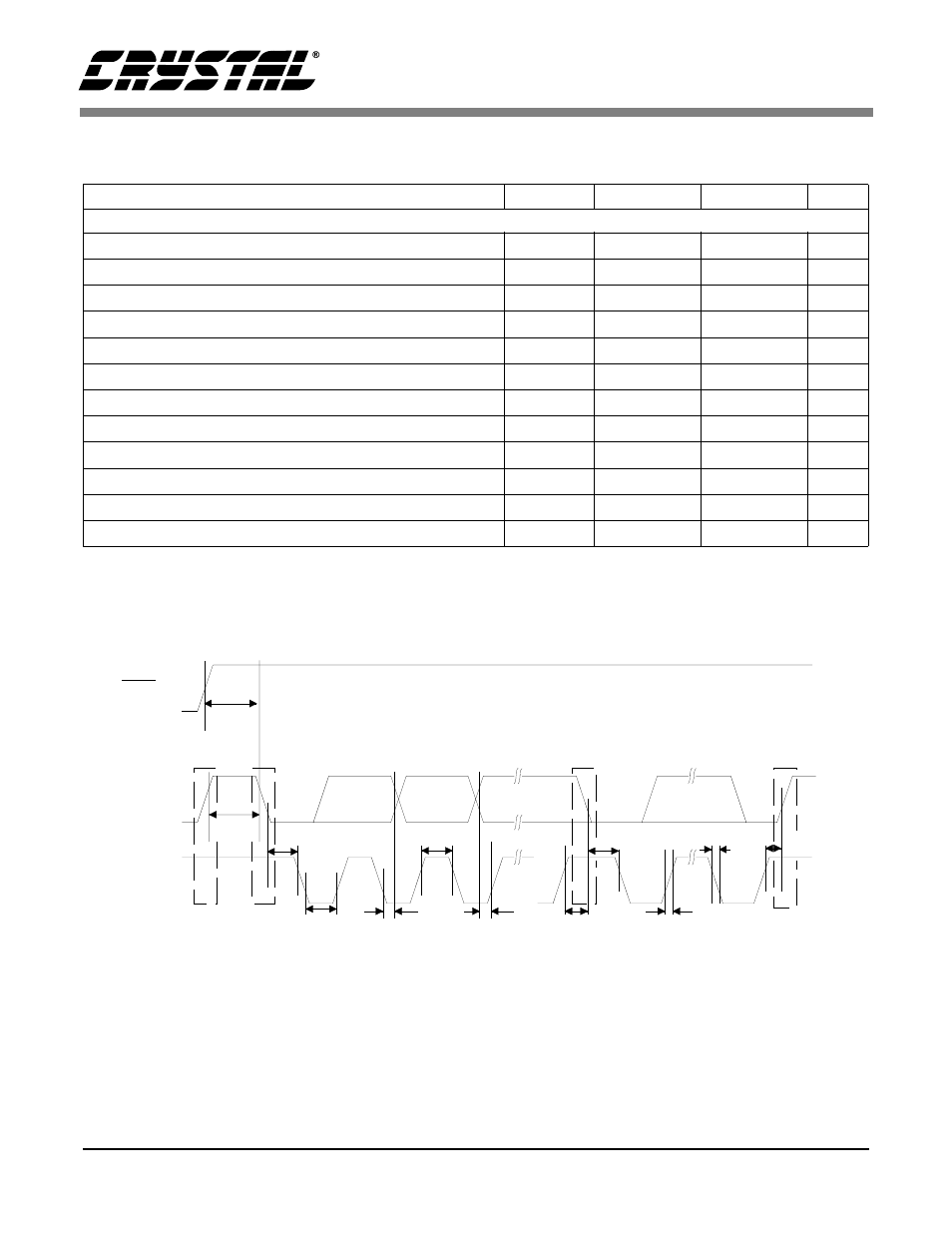 Switching characteristics - control port, Figure 2. 2 wire mode control port timing | Cirrus Logic CS43122 User Manual | Page 10 / 28