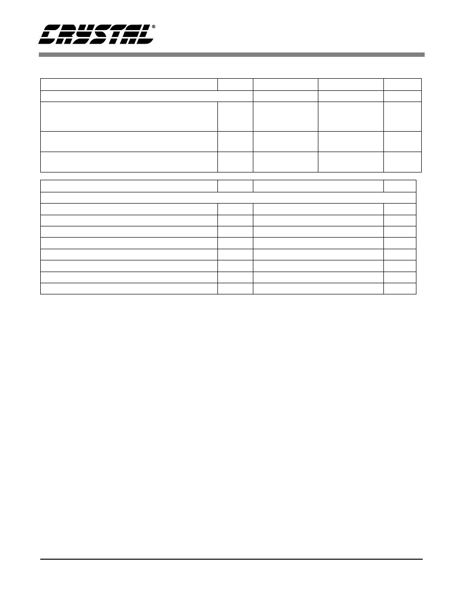E 1), Ote 2), Te 1) | Analog characteristics | Cirrus Logic CS43122 User Manual | Page 6 / 28