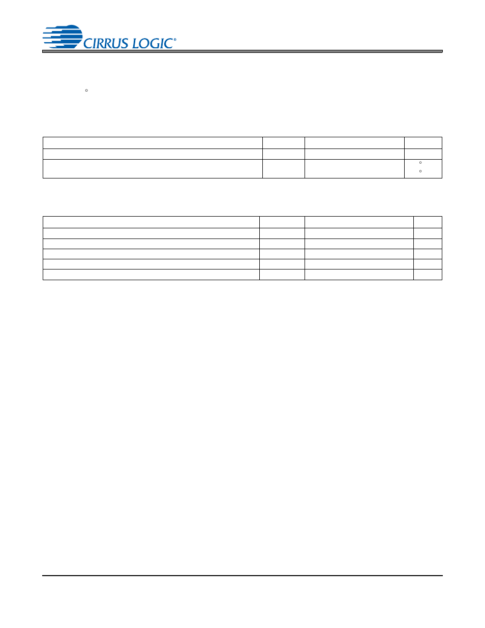 Characteristics and specifications, Specified operating conditions, Absolute maximum ratings | Cirrus Logic CS4339 User Manual | Page 5 / 25