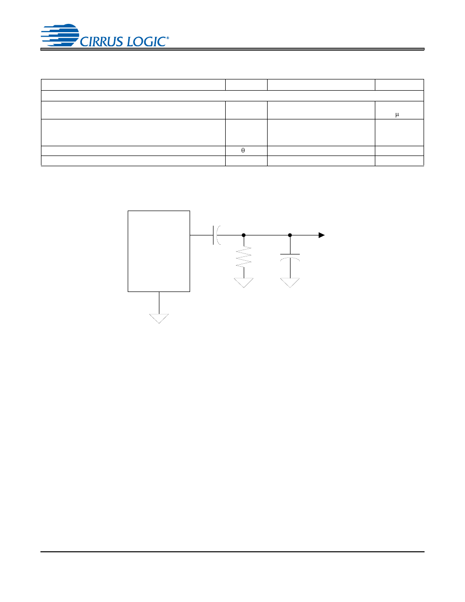 Power and thermal characteristics, Figure 2. output test load, Figure 2 | Output test load, Fs for | Cirrus Logic CS4339 User Manual | Page 8 / 25