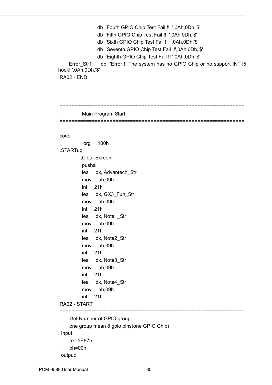 Advantech PCM-9588 User Manual | Page 90 / 104