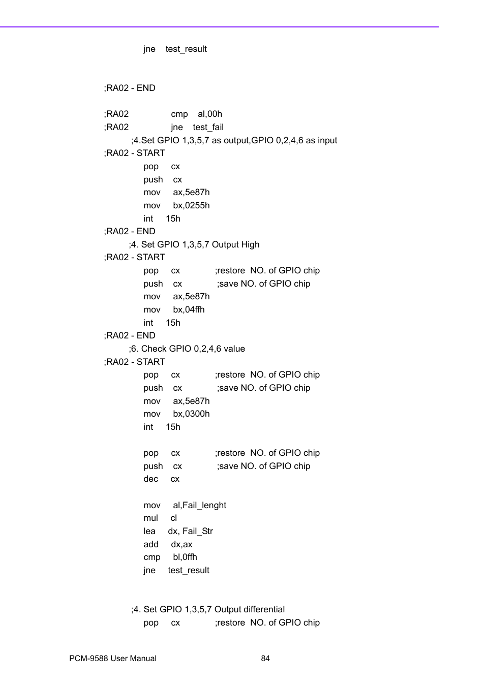 Advantech PCM-9588 User Manual | Page 94 / 104