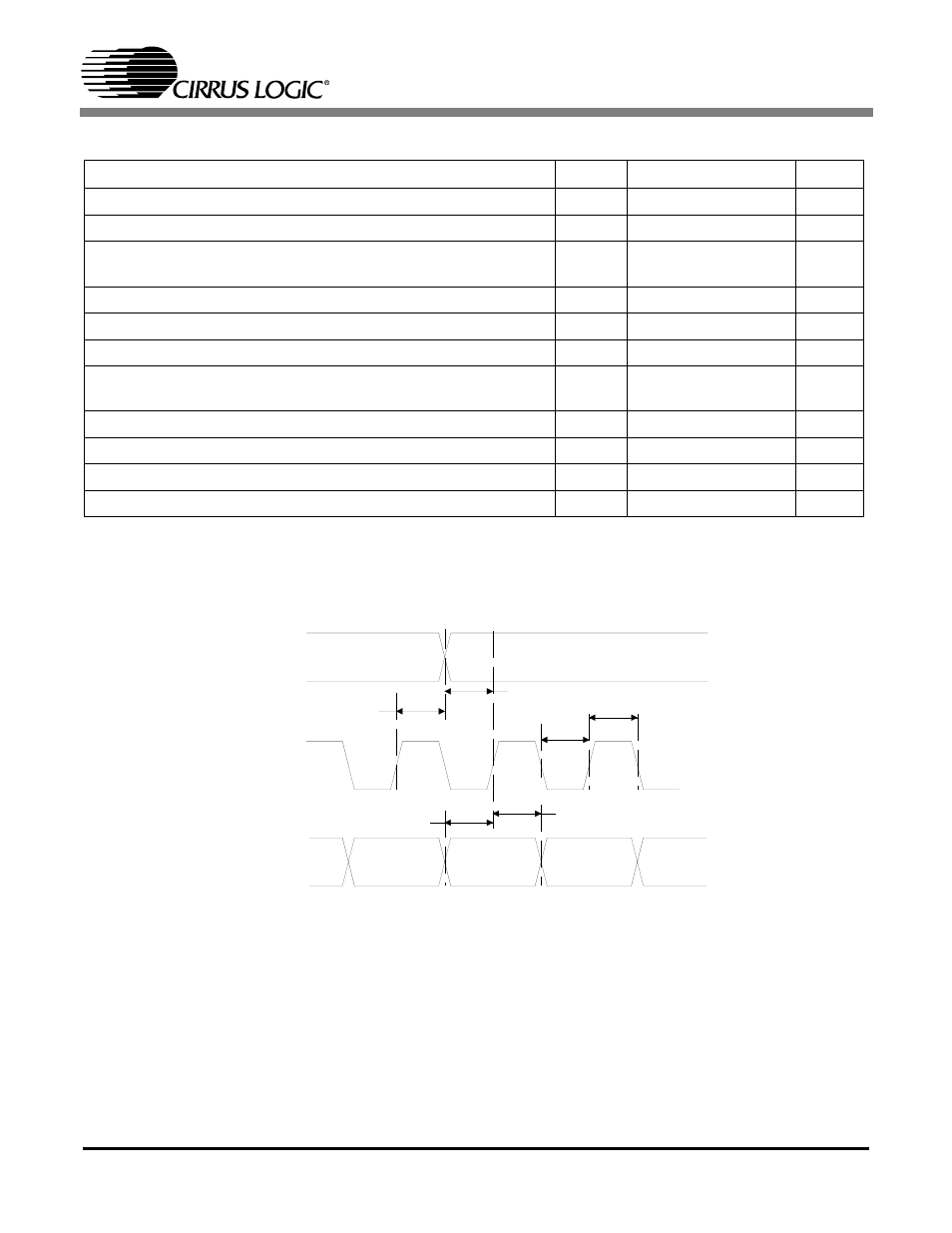 Switching specifications - serial audio interface, Figure 11. serial input timing (external sclk), Cs4340 | Cirrus Logic CS4340 User Manual | Page 11 / 25