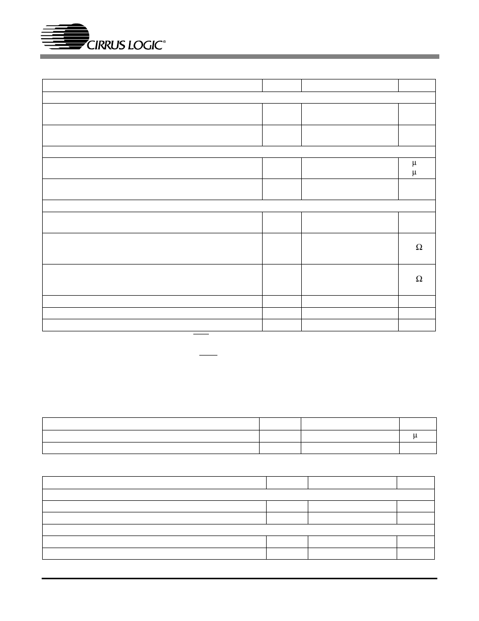 Dc electrical characteristics, Digital input characteristics, Digital interface specifications | Cs4340 | Cirrus Logic CS4340 User Manual | Page 13 / 25