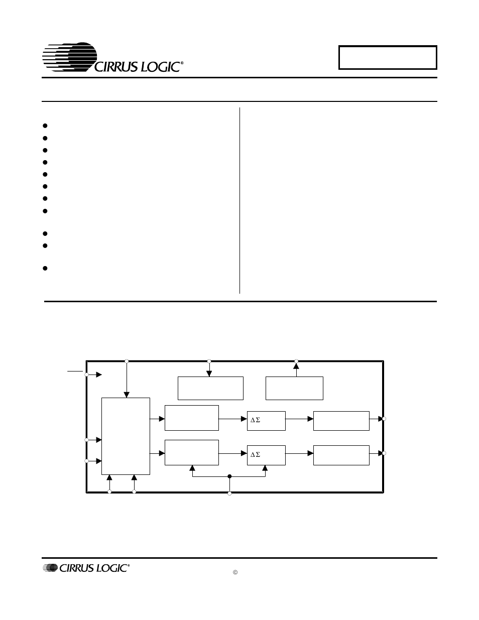 Cirrus Logic CS4340A User Manual | 21 pages
