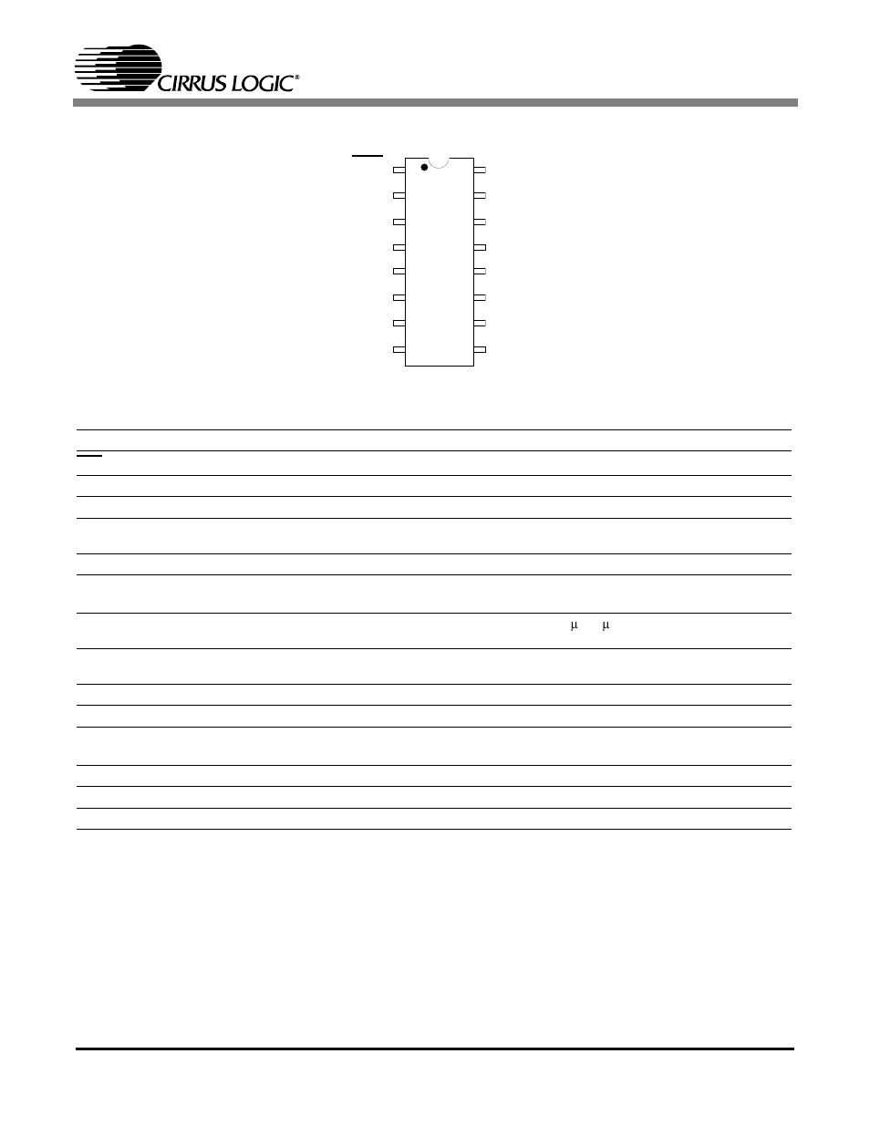 Pin description, Cs4340a | Cirrus Logic CS4340A User Manual | Page 4 / 21