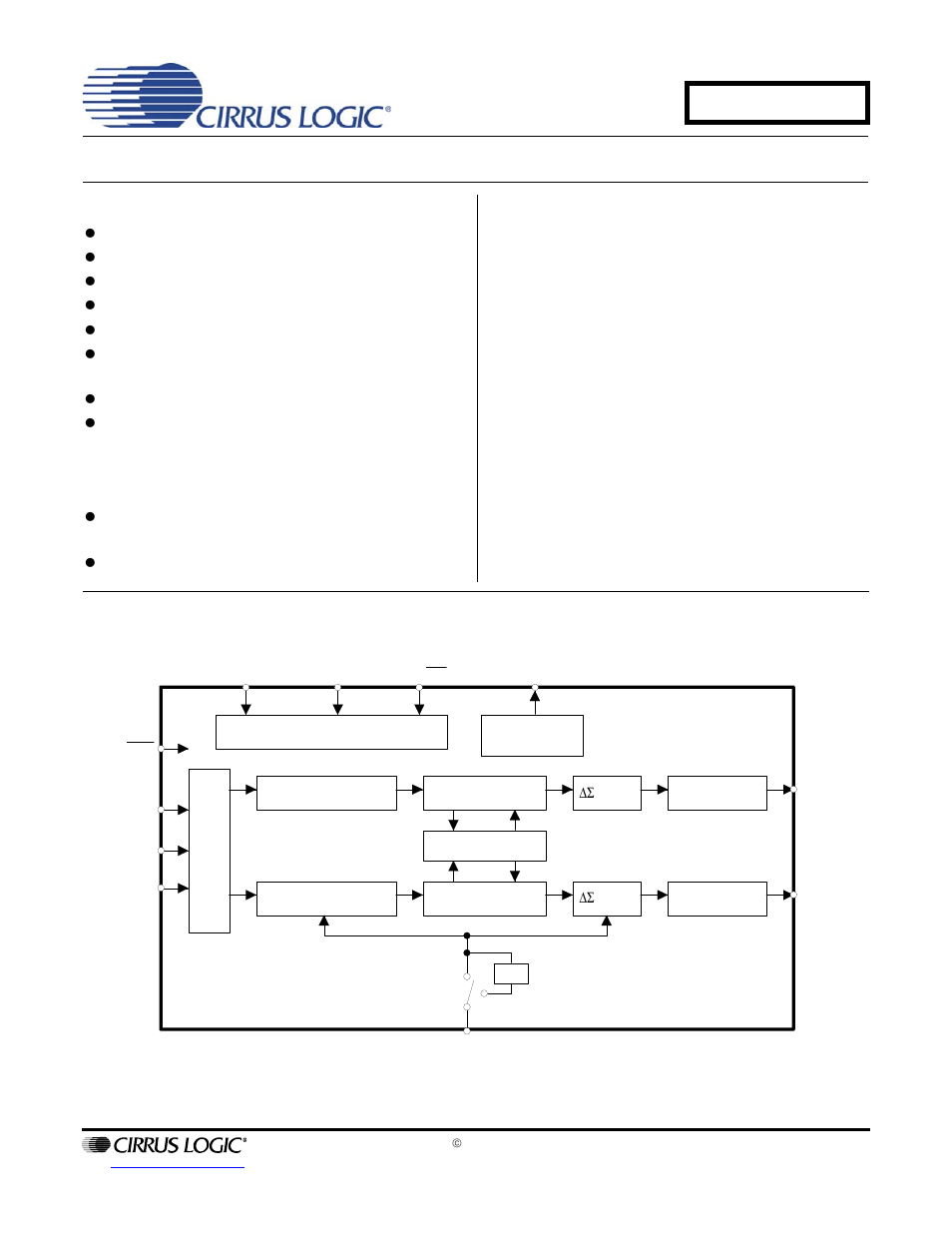 Cirrus Logic CS4341 User Manual | 34 pages