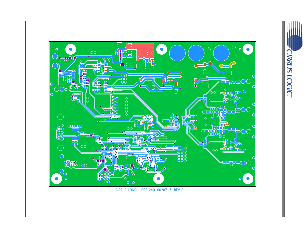 Figure 42. top side, Cdb4349 | Cirrus Logic CDB4349 User Manual | Page 21 / 24