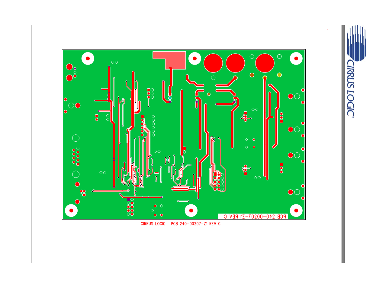 Figure 43. bottom side, Show the, Cdb4349 | Cirrus Logic CDB4349 User Manual | Page 22 / 24