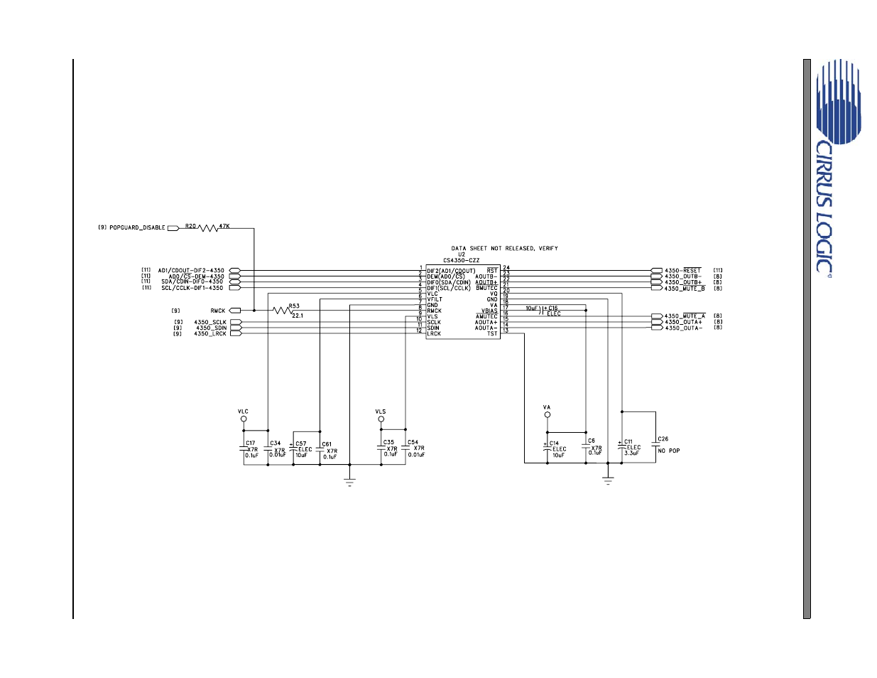 Figure 2. cs4350, Figure 2.cs4350, Figures 2 | Figure 2, Cdb4350 | Cirrus Logic CDB4350 User Manual | Page 7 / 16
