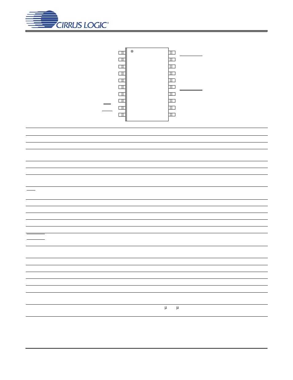 Pin description | Cirrus Logic CS4351 User Manual | Page 5 / 37